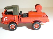 P30 SOLIDO 1/60 POMPIERS RENAULT 1400 KG MOTO POMPE DECOUVRABLE 4X4 + BOITE