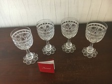 4 Verres à vin blanc ancien