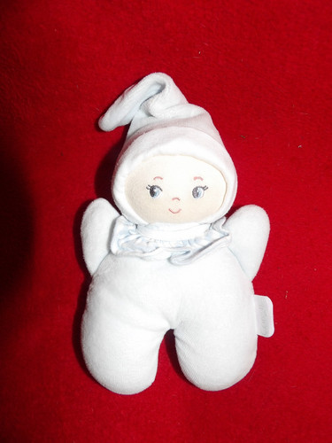 Doudou peluche grelot corolle - doudou,