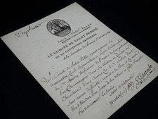 Merlin DE DOUAI - lettre