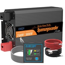 EDECOA Convertisseur 12V 220V