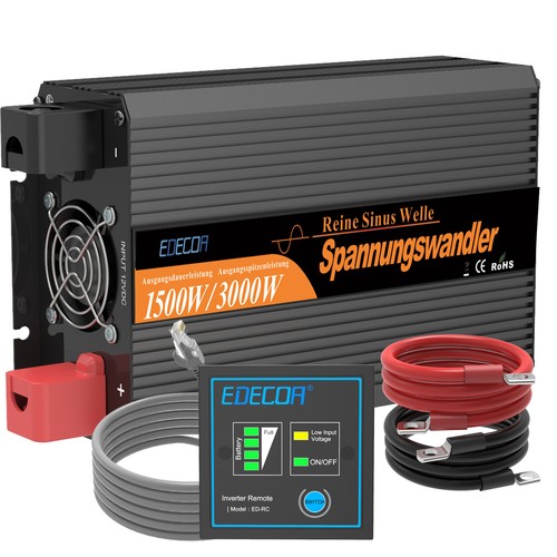 Edecoa convertisseur 12v 220v - 12v,