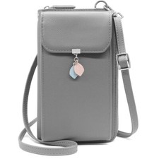Sac Téléphone Portable Femme Portefeuille RFID Blocage Petit Sac Bandoulière ...