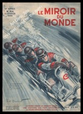 1933 bobsleigh championnats - bobsleigh,