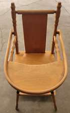 Ancienne chaise de poupées pliable