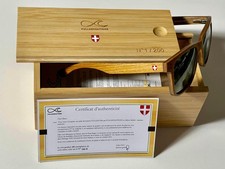 Lunettes de soleil bois Blason
