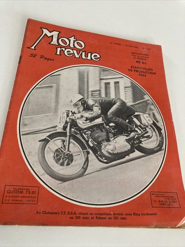 Magazine moto revue 1193 - n°,
