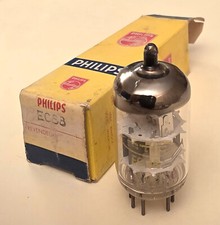 Un tube triode EC88 Philips - RTC dans sa boite, testé strong