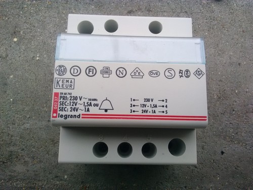 Transformateur rail din - ,