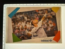 Autocollant Sticker Vintage Tennis Adidas Ivan Lendl N°1 Mondial Atp 