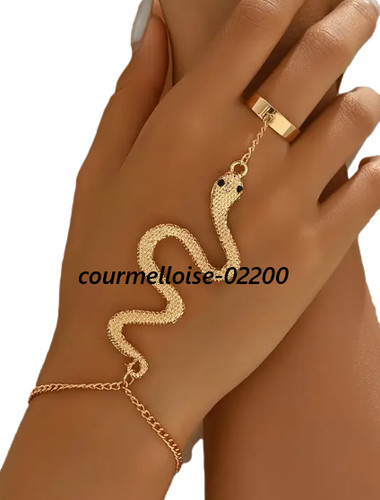 Bracelet bague dos main - bracelet,