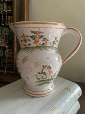 Pichet Carafe Cruche - Faïence Signée P - Moustiers?