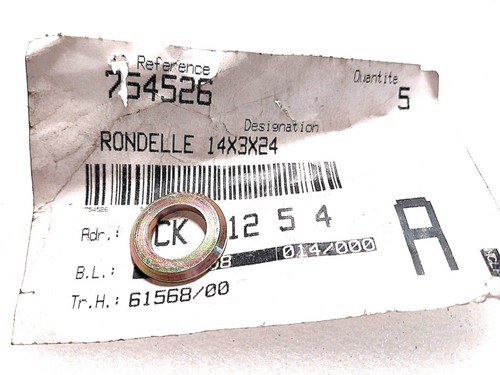 Rondelle oem pour axe roue - rondelle, de