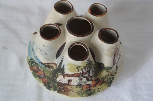 Vase tulipier porcelaine - vase, en