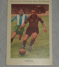 CARTE FOOTBALL - Collection chewing-Gum OLYMPIAD - GUERIN - RARE