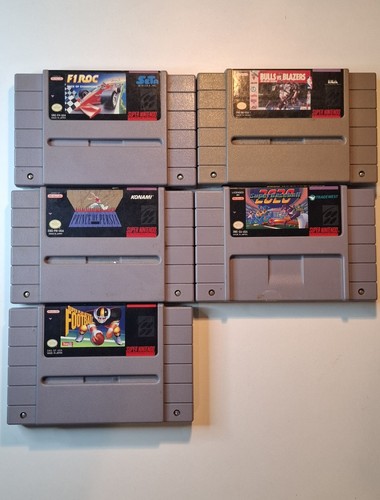 Lot jeux super nintendo - lot,