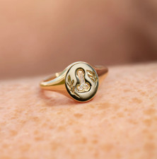 Bague pénis chevalière