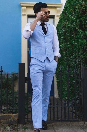 Homme été costume gilet - homme,