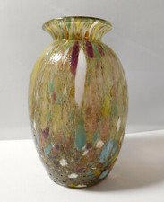 Superbe vase ancien pâte de verre - à voir