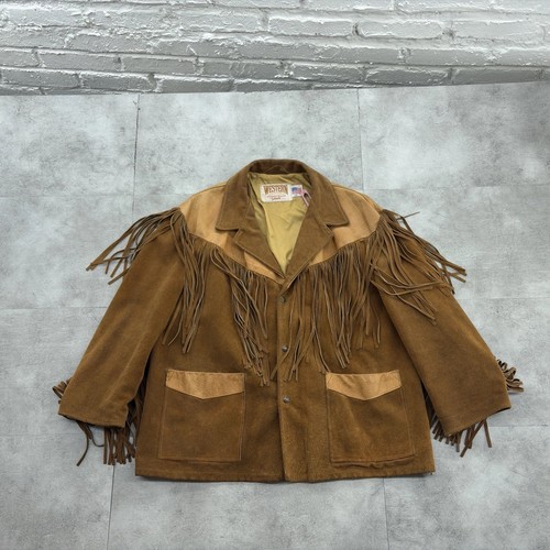Vintage schott western suede - western,