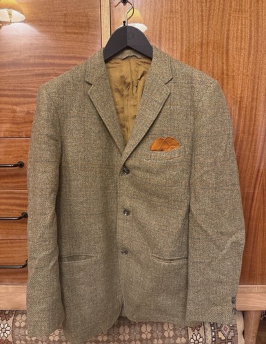 Blazer homme tweed laine