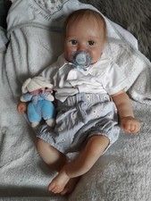 bébé reborn souriant Eliott