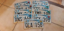 plaque immatriculation américaine Kansas Usa american license plate