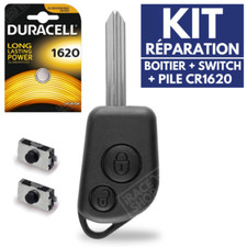 ✅ KIT Plip Coque de Télécommande pour Clé CITROEN Berlingo Saxo Xsara Picasso