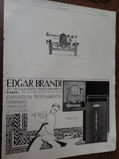 EDGAR BRANDT ferronnerie d'art