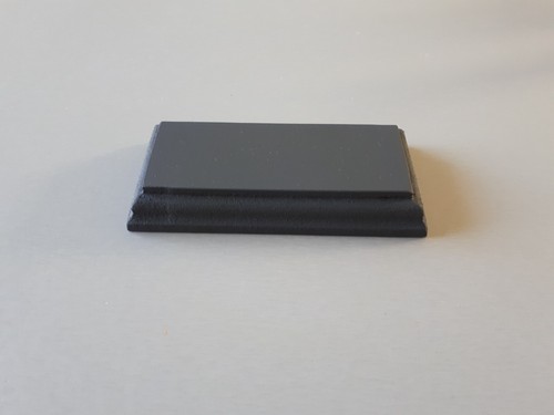Socle bois peint gris - en,