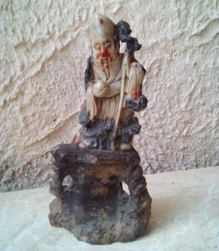 Statuette son socle en - statuette,