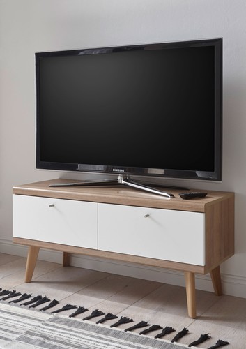 Meuble bas merle 107cm - bas, chêne