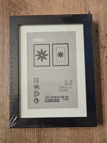 Ikea ribba black - ribba, 5"x7"or