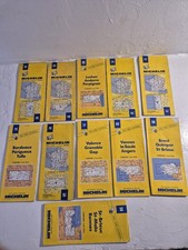 Lot 3 De 11 Cartes Routieres