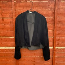 Veste velours noir HOSS taille