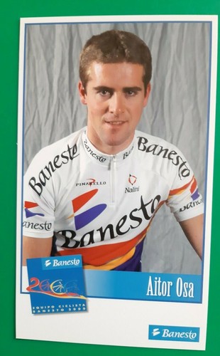 Cyclisme carte cycliste aitor - carte,