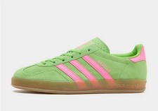 Adidas Originaux Gazelle Intérieur Femmes en Vert et Rose Toutes les Tailles