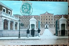Cpa Cette Caserne Vauban 1907