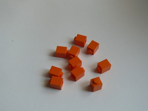 Lego briques orange set - lego,