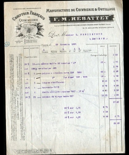 Paris quincaillerie - paris, (xi°)