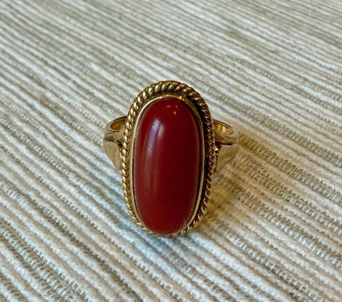 Bague ancienne laiton - bague, en