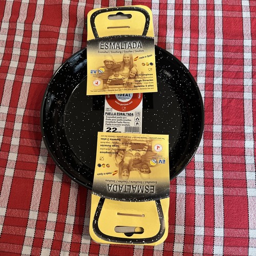 Poêle paella émaillé 22cm - paella,