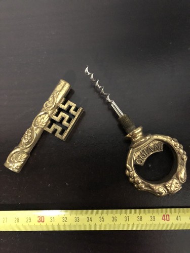 Bronze tire bouchon ancien - tire,
