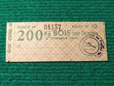 BILLET MATIÈRE - 200 KG BOIS