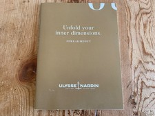 Folleto ULYSSE NARDIN «
