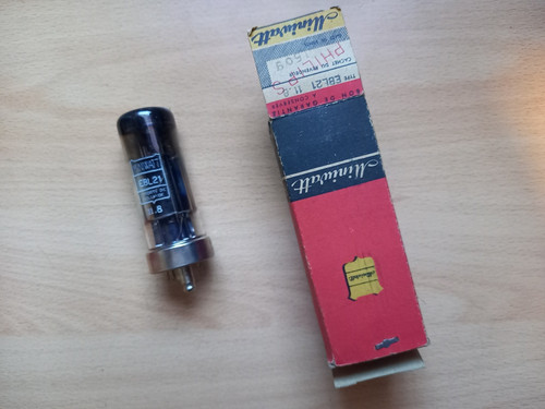 Philips miniwatt ebl21 - miniwatt, (dd