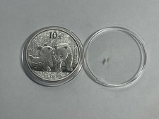 Médaille Réplique Monnaie Chine 10 Yuan Panda 2010 avec Capsule (10-41)