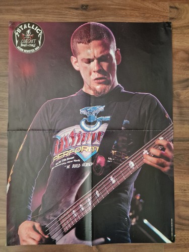 Affiche metallica années - metallica,