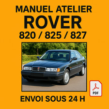 Manuel Atelier Rover 820, 825