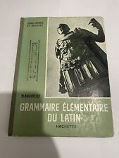 Grammaire élémentaire du